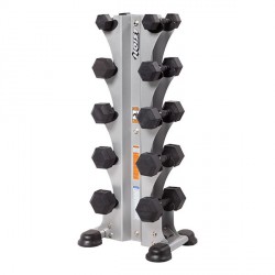 Range-haltères vertical Semi-Professionnel pour 5 paires Hoist Fitness HF-5459