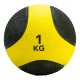 Médecine Ball Caoutchouc Antidérpant PRO 1 kg Tunturi 14TUSCL401