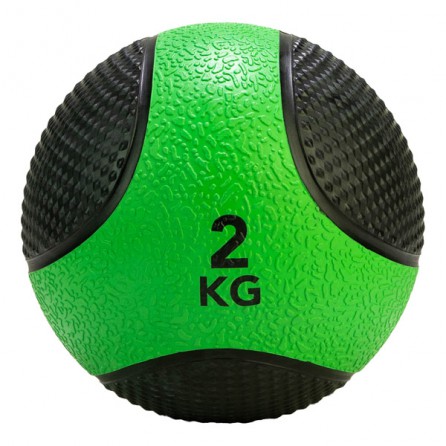 Médecine Ball Caoutchouc Antidérapant PRO 2 kg Tunturi 14TUSCF402